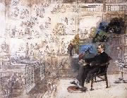 Robert William Buss Dickens's Dream Sweden oil painting artist